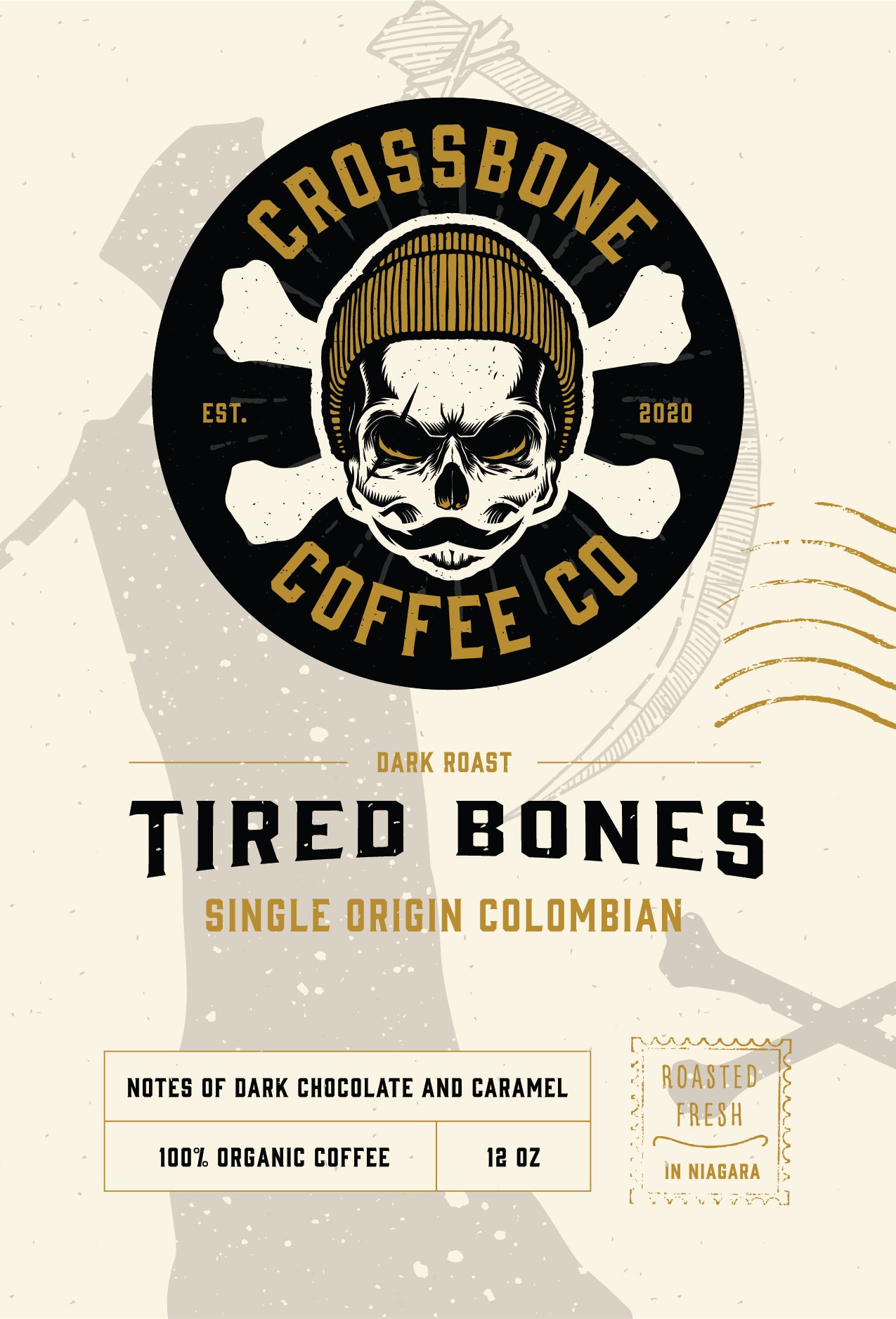 Tired Bones Dark Roast 12oz